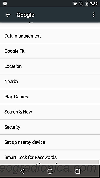 Arrêtez Android 6.0 de la sauvegarde de vos mots de passe dans votre compte Google