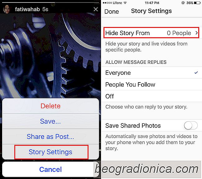 Comment empêcher quelqu'un de regarder une histoire sur Instagram