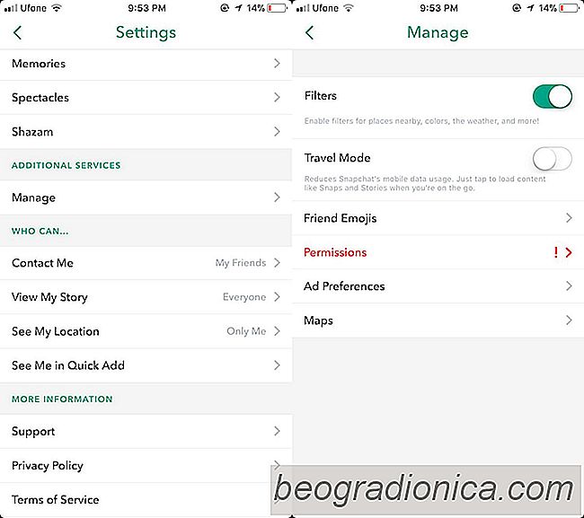 Comment activer le mode de voyage dans Snapchat et enregistrer votre plan de données