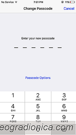 Comment définir un code à 4 chiffres Dans iOS 9