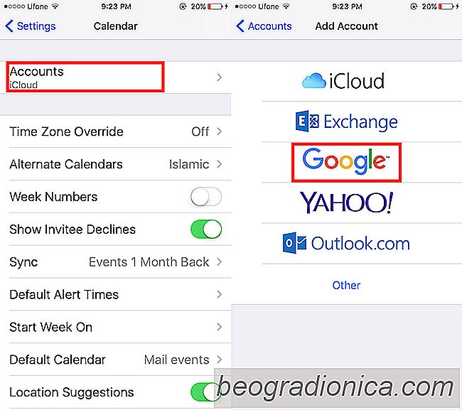 Comment synchroniser Google Agenda avec l'application Calendrier de votre iPhone
