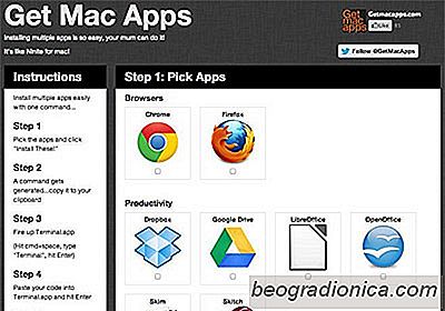 «Obtenir des applications Mac» facilite le téléchargement par lots et l'installation de programmes OS X populaires