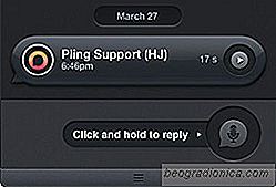 Pling est une application de messagerie vocale et de messagerie vocale Push-To-Talk décente pour Mac