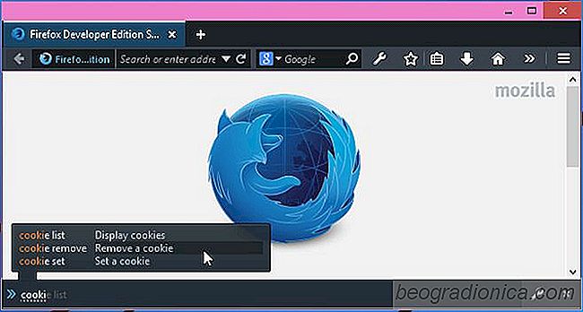 Comment afficher et supprimer les cookies dans Firefox Developer Edition