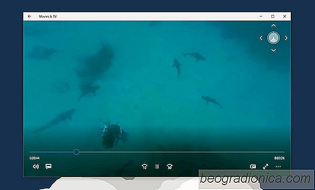 Comment regarder des vidéos 360 dans Windows 10 via l'application Films & TV
