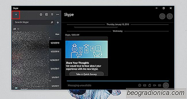 Procédure d'arrêt automatique de la connexion Skype sous Windows 10