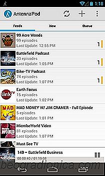 AntennaPod je podcast a aplikace Vodcast s bohatou funkcí pro Android