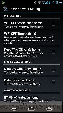 Automatisierte Android-Netzwerkumschaltung und andere Einstellungen basierend auf der Verbindung mit Home WiFi
