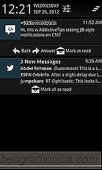 Profitez des notifications interactives de style Jelly Bean sur tout appareil Android
