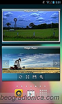 Widget de l'image en direct Parcourt les photos du Web sur l'écran Accueil & Verrouillage Android