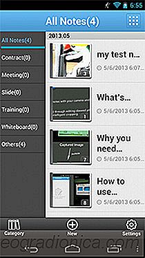 Vytvářejte obrázky a hlasové poznámky v systému Android a export do formátu PDF S aplikací ArcNote