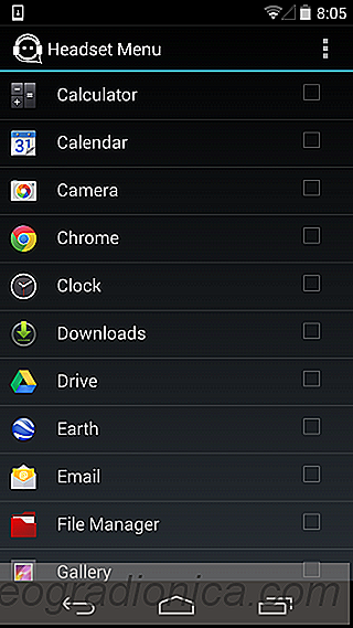 Menu zestawu słuchawkowego Dodaje menu przełączania aplikacji po podłączeniu zestawu słuchawkowego [Android]