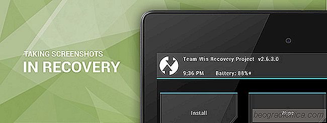 Comment faire des captures d'écran dans Recovery & AROMA sur Android