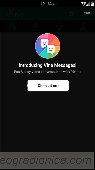 Vine Update: Senden Sie direkte Video- und Textnachrichten an alle