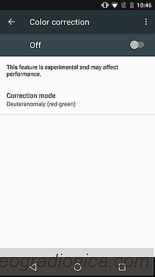 Jak povolit filtry na obrazovce, aby kompenzovaly ztrátu barvy Androidu