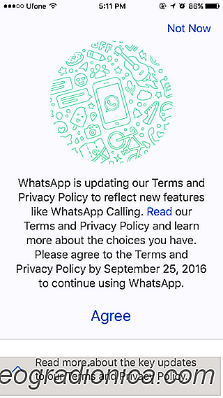 Whatsapp stoppen met delen van gegevens met Facebook