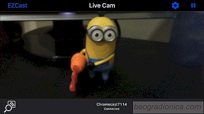 Przesyłaj wideo na żywo z aparatu telefonu do Chromecasta