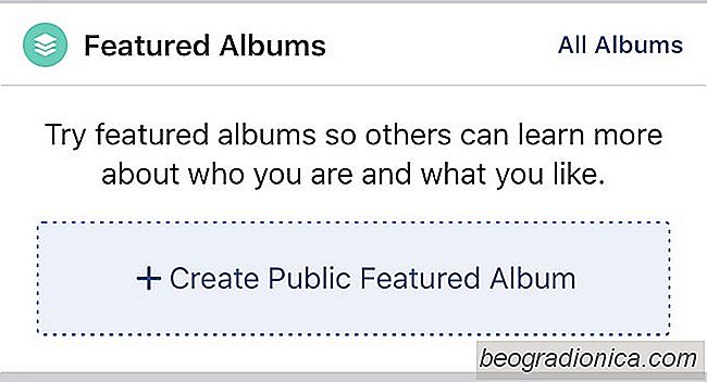 Sådan opretter du et udvalgt album på Facebook