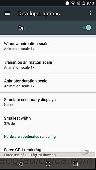 Como desativar as animações no Android [No Root]