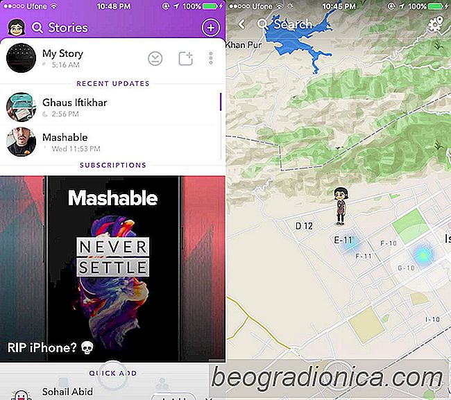 So aktivieren Sie den Ghost-Modus in Snapchat