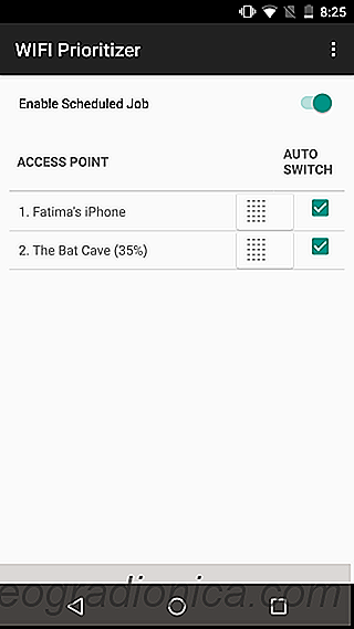 Comment configurer la priorité de connexion WiFi dans Android