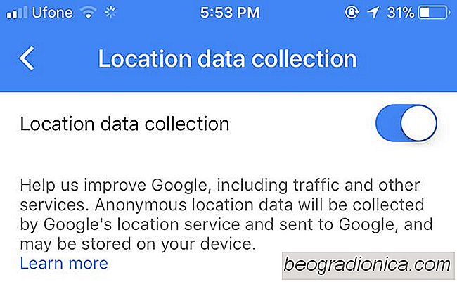 Comment arrêter Google Maps Collecter des données de localisation depuis votre téléphone