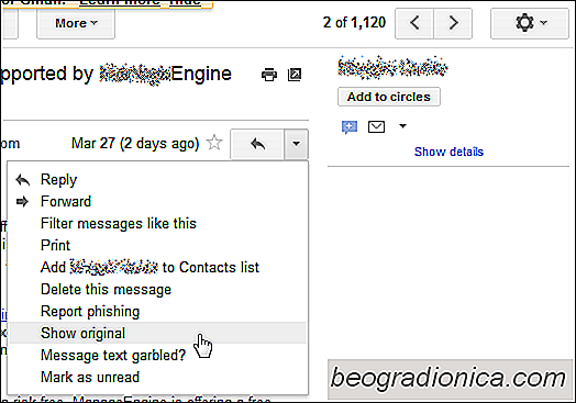 Analyser l'en-tête de l'e-mail pour trouver l'adresse IP, le nom d'hôte et les informations géographiques