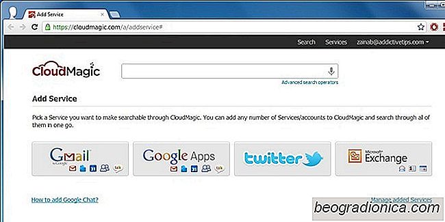 CloudMagic: Jednotné vyhledávání v reálném čase pro Twitter, Gmail, kontakty, Dokumenty Google a další [Rozšíření]