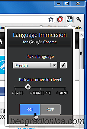 Apprenez une nouvelle langue en naviguant sur le Web [Chrome]