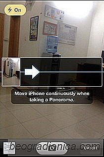 Activer le flash d'appareil photo iPhone en mode Panorama Avec Flashorama
