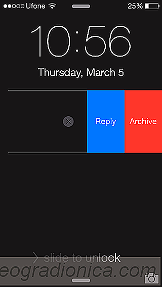Archiv a odpověď na e-maily z Centra oznámení iPhone S aplikací Gmail