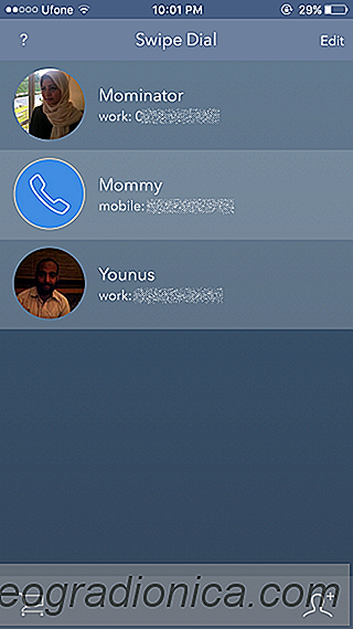 Appelez vos trois contacts favoris depuis le centre de notifications [iOS]