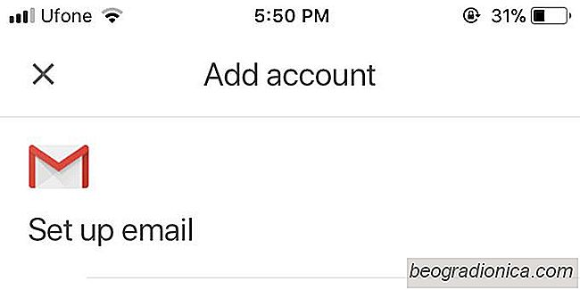 Como adicionar um terceiro ou um email IMAP ao Gmail no iOS