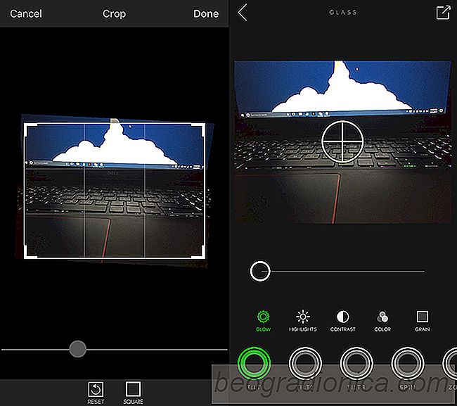 Jak přidat efekt posunutí tiltu na fotografie na vašem iPhone