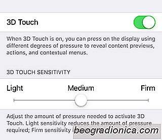 Cómo administrar la sensibilidad táctil 3D en su iPhone