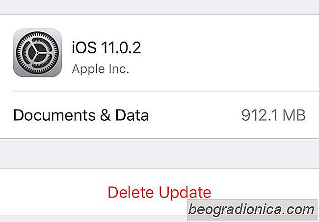 Een gedownloade update verwijderen op iOS
