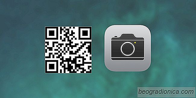 Hoe een QR-code in de camera-app te scannen in iOS 11