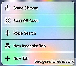 Cómo escanear un código QR con Chrome para iOS