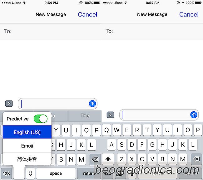 Predictieve emoji uitschakelen in iOS 10