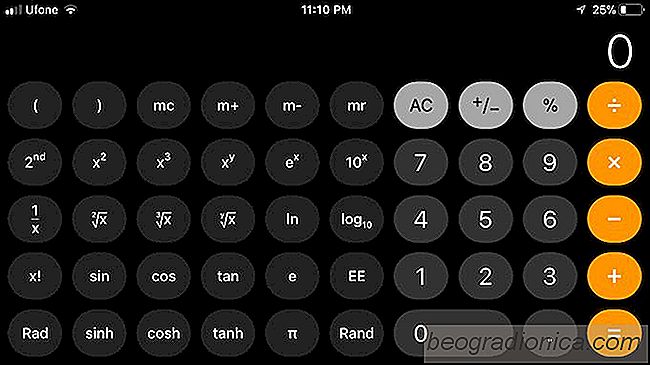 La calculadora de iOS podría no estar agregando correctamente los números