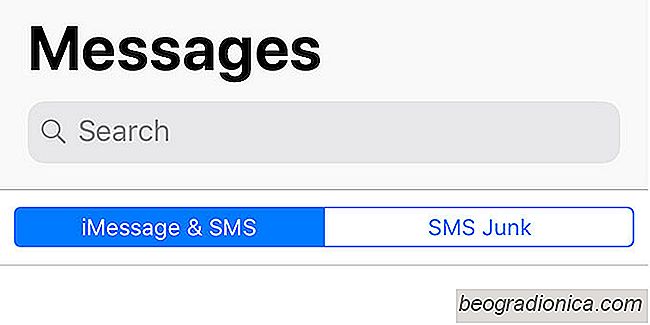 Wat is SMS Junk in de berichten-app in iOS 11