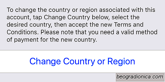 So ändern Sie Ihre Apple ID Land ohne Eingabe der Zahlungsmethode