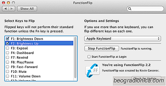Vytvořte vlastní klávesové zkratky a přiřaďte funkční klávesy na Macu [Tip]