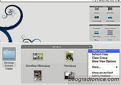 Desktop Groups est un organiseur de bureau ressemblant à une clôture pour Mac OS X
