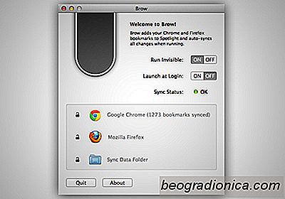 Hinzufügen von Chrome- und Firefox-Lesezeichen zum Mac Spotlight-Suchindex mit Brow