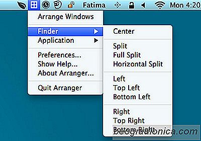 Réorganisation facile des fenêtres Mac App & Finder de plusieurs manières via les touches de raccourci