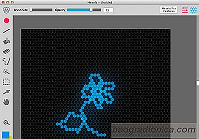 Hexels to narzędzie do rysowania Maca, które pozwala tworzyć wyjątkowe, wielokątne grafiki