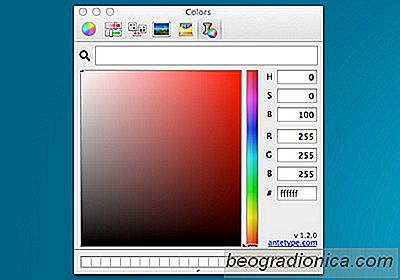 Auswählen von Farben in Mac Apps durch Eingabe von HEX-, RGB- oder HSB-Codes