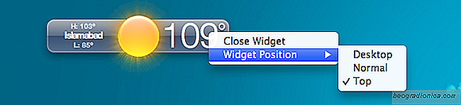 Mac OS X Dashboard-widgets op het bureaublad gebruiken met WidgetRunner