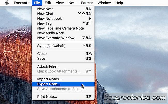 Comment importer des notes d'Evernote dans l'application Notes Dans macOS